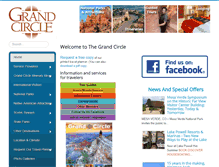 Tablet Screenshot of grandcircle.org